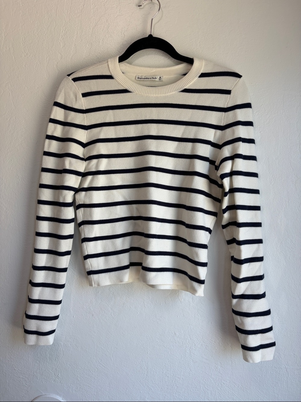 Abercrombie striped sweater preppy nautical beachy
